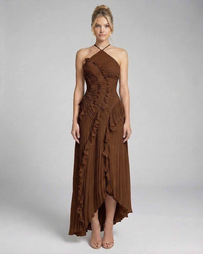 Sabina - Abito Maxi Donna Elegante Femminile Moderno Versatile