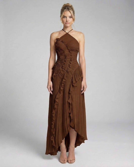 Sabina - Abito Maxi Donna Elegante Femminile Moderno Versatile