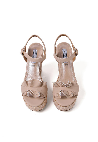 Nemia – Sandali Ecopelle con Sottopiede in Pelle Donna