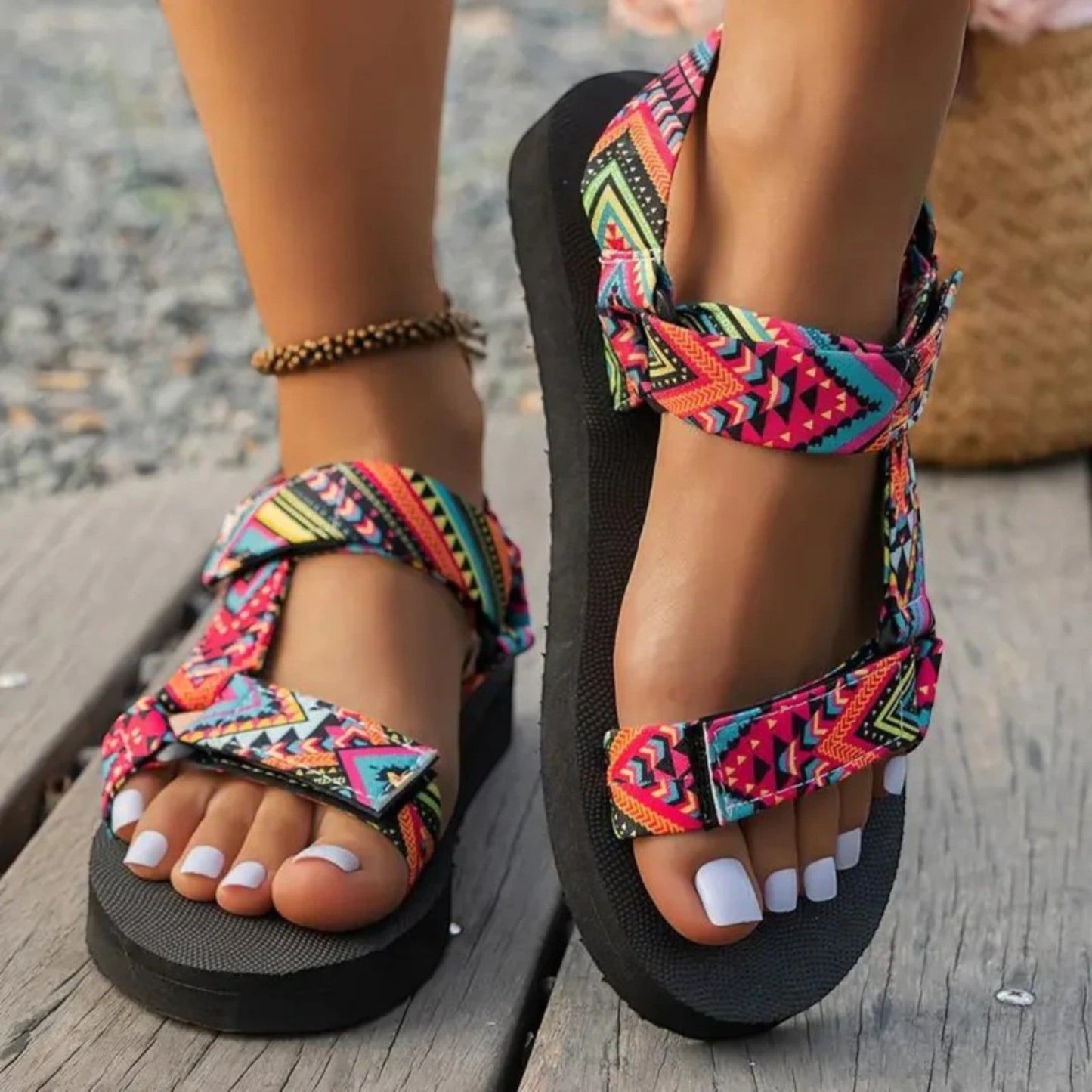 Romina – Sandali Bassi In Stile Bohemien Per Un Look Fresco