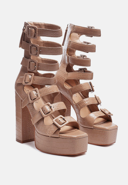 Aneta - Sandali Gladiatore Donna Eleganti Moderni