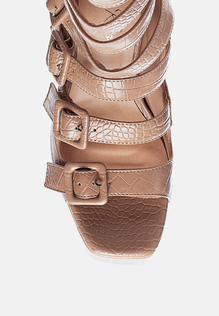 Aneta - Sandali Gladiatore Donna Eleganti Moderni