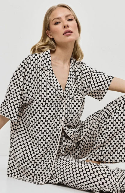 Velia - Pigiama Donna Lungo Elegante Comfort