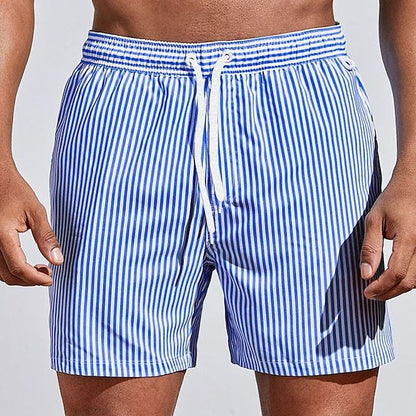 Hassan – Costume Da Bagno A Righe Dal Taglio Classico E Raffinato