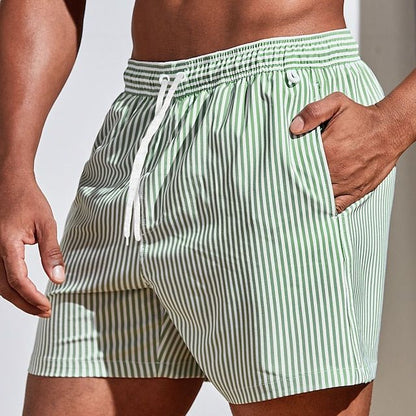Hassan – Costume Da Bagno A Righe Dal Taglio Classico E Raffinato