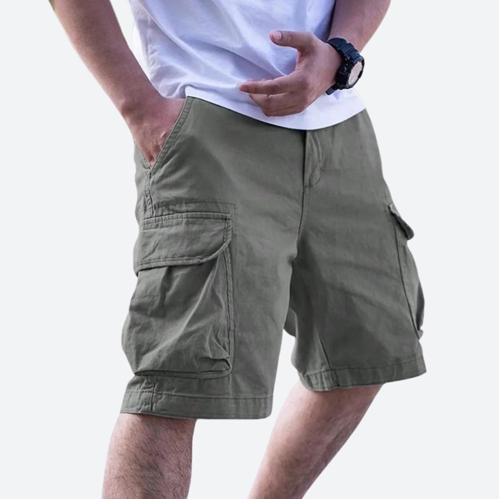 Harald – Pantaloncini Modello Cargo Con Pratiche Tasche Laterali
