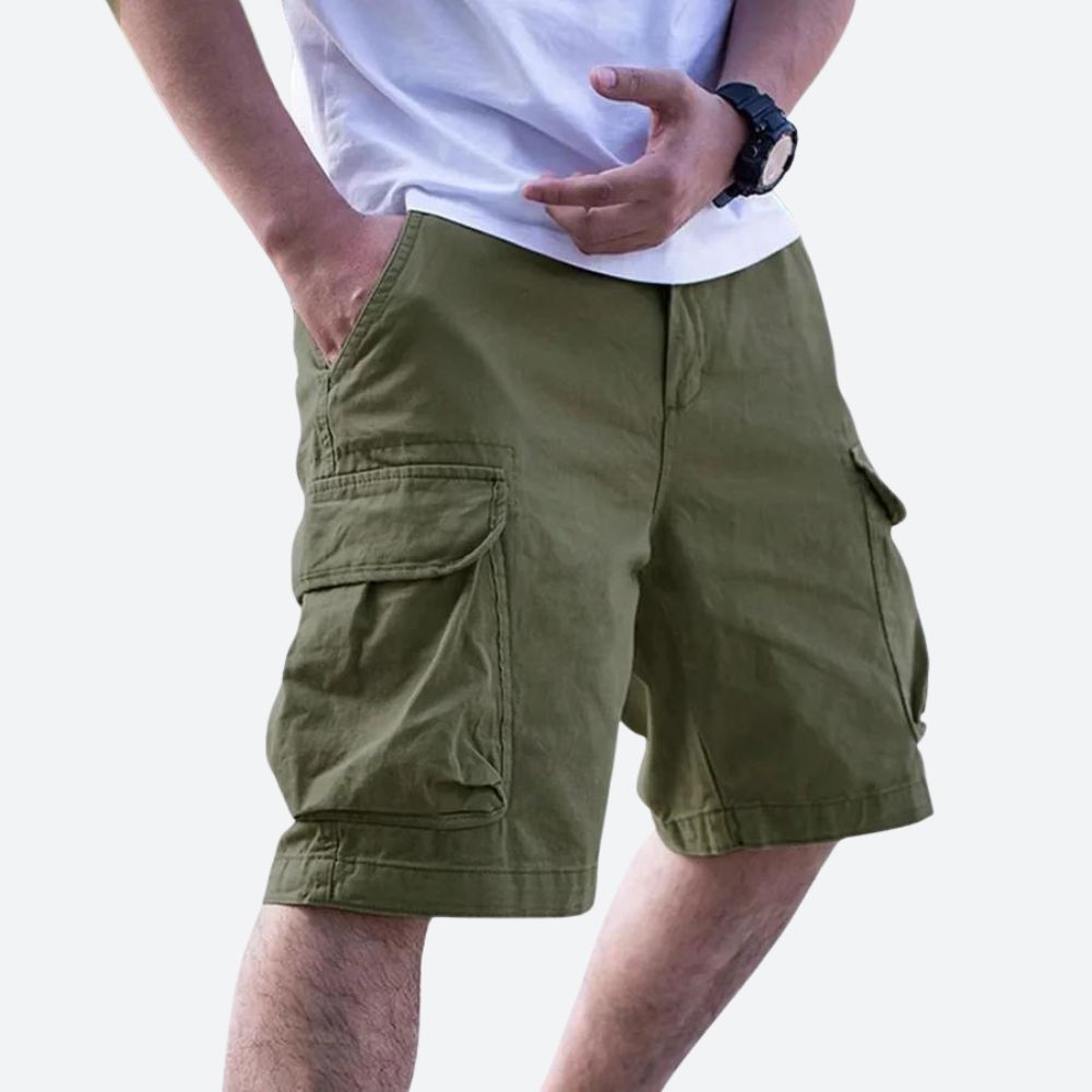 Harald – Pantaloncini Modello Cargo Con Pratiche Tasche Laterali