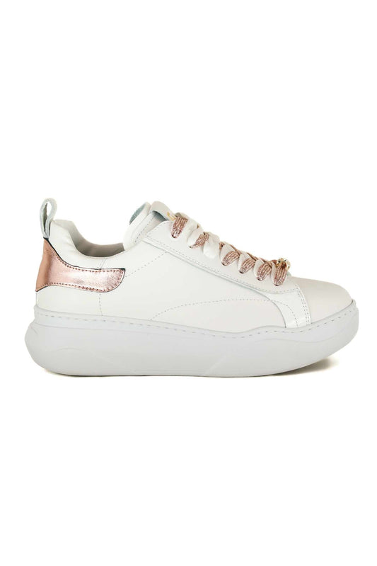 Rosena - Sneakers Donna Bianche Stile Elegante Moderno