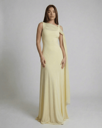 Sonia - Abito Maxi Solenne Donna Elegante Femminile Moderno