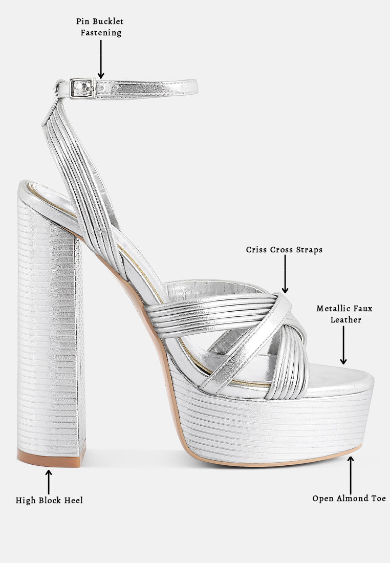 Velia - Sandali Donna Tacco Eleganti Raffinati