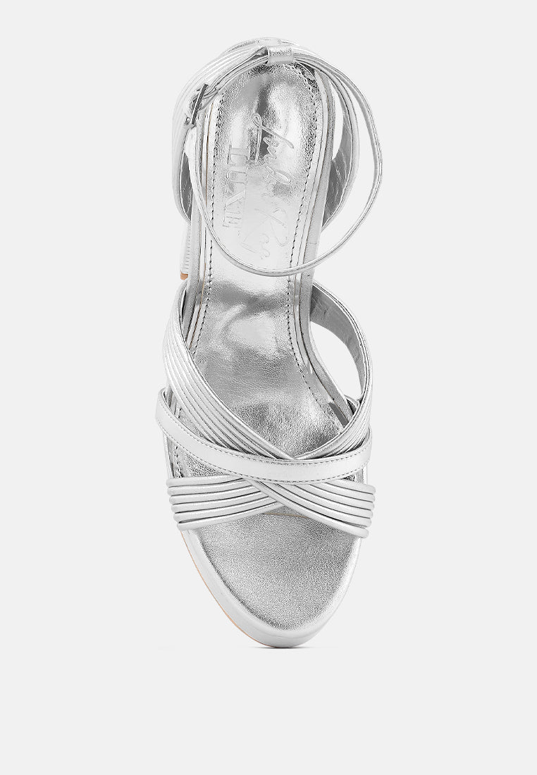 Velia - Sandali Donna Tacco Eleganti Raffinati