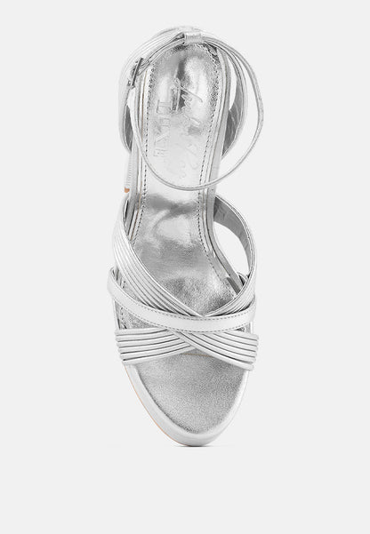 Velia - Sandali Donna Tacco Eleganti Raffinati