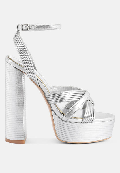Velia - Sandali Donna Tacco Eleganti Raffinati