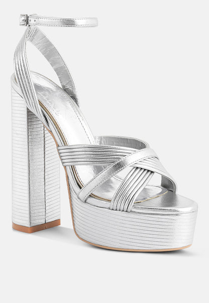 Velia - Sandali Donna Tacco Eleganti Raffinati