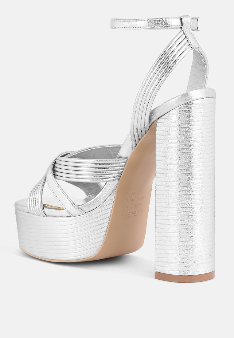 Velia - Sandali Donna Tacco Eleganti Raffinati
