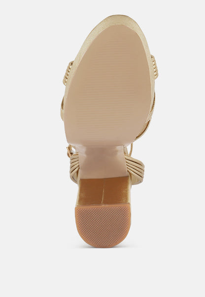 Velia - Sandali Donna Tacco Eleganti Raffinati