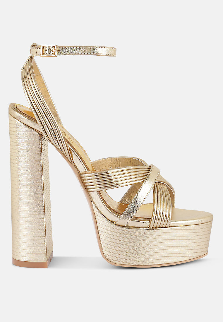 Velia - Sandali Donna Tacco Eleganti Raffinati