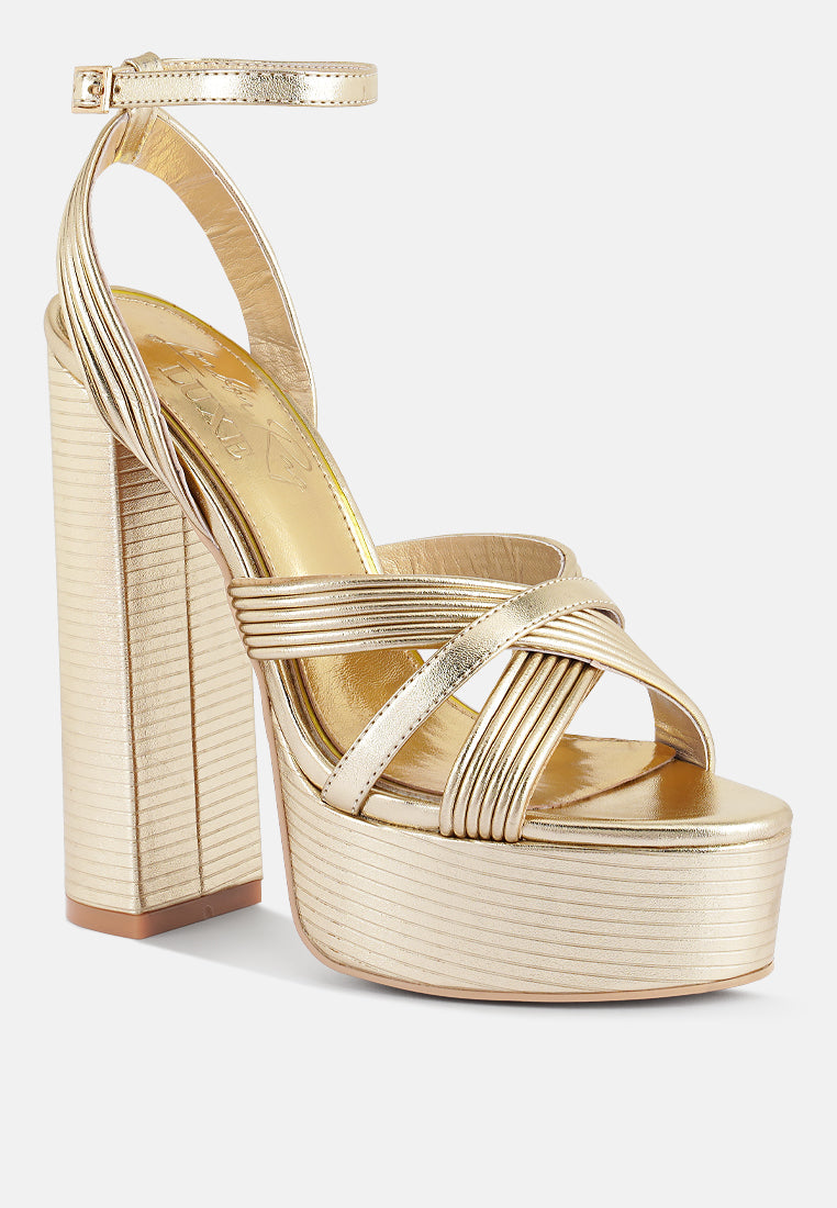 Velia - Sandali Donna Tacco Eleganti Raffinati