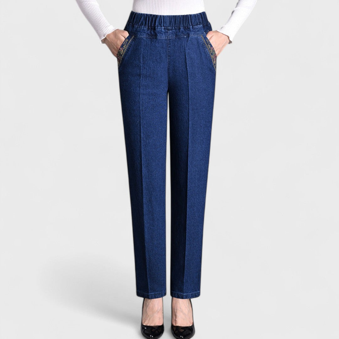 Cecilia - Jeans Donna Comfort Vita Regolabile