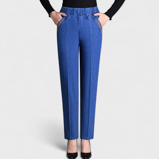 Cecilia - Jeans Donna Comfort Vita Regolabile