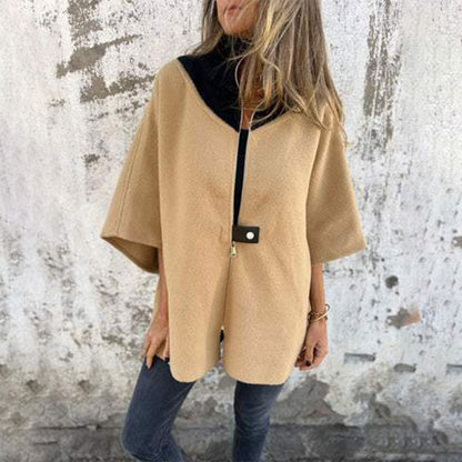 Lodovica - Giacca Donna Casual con Collo Alto Elegante e Calda