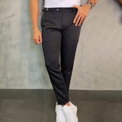 Teobaldo - Pantaloni Slim Fit Uomo Comfort Moderno