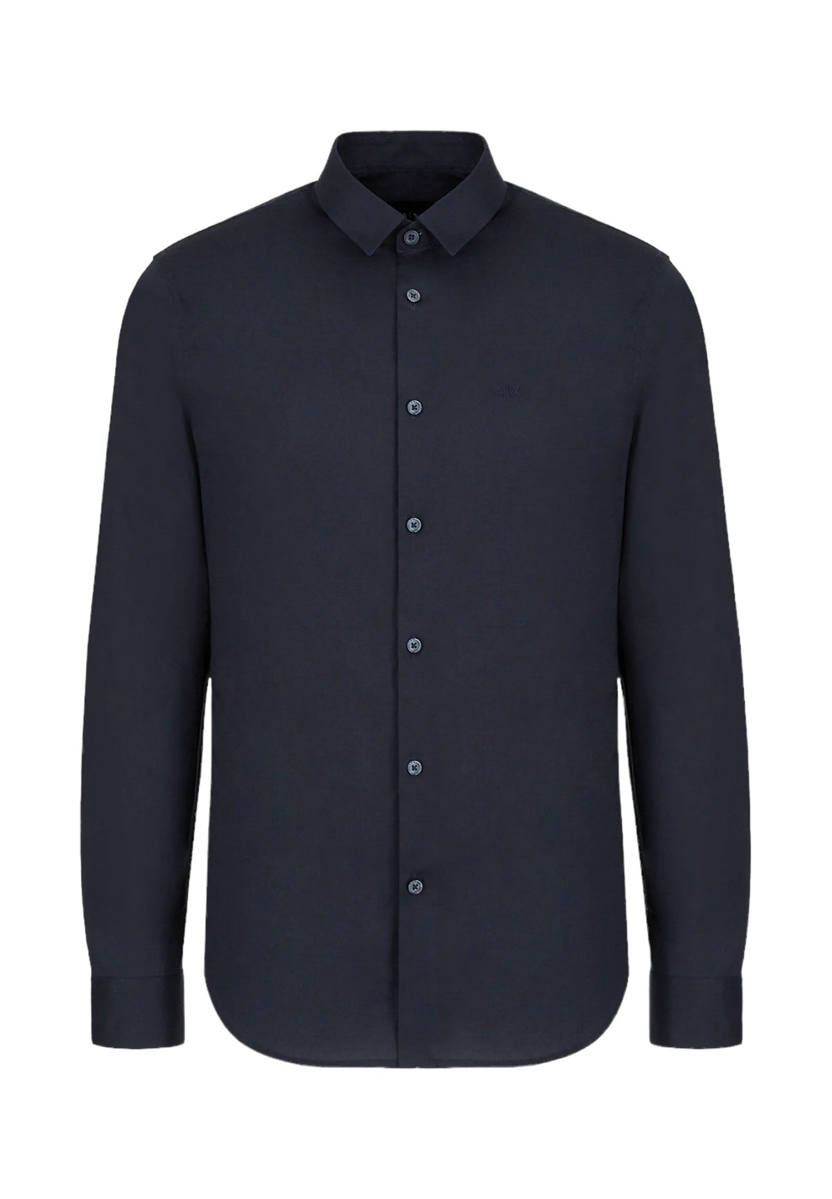 Antonio – Camicia a Maniche Lunghe da Uomo in Blu Navy Intramontabile