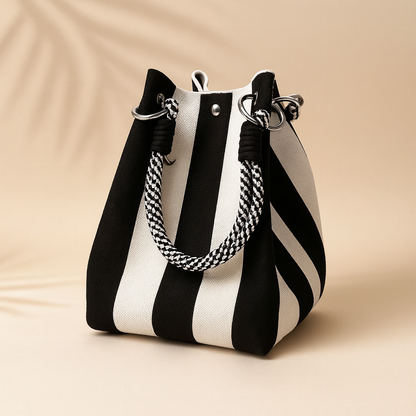 Azzurra - Borsa Bucket Donna Elegante Moderna