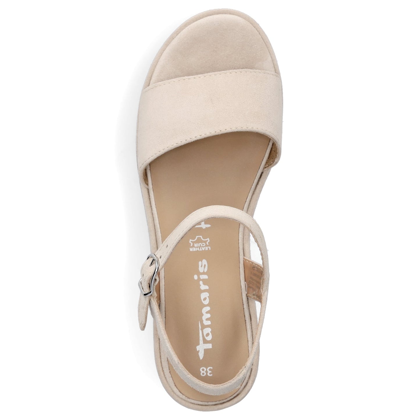 Rosy - Sandali Plateau Donna Tamaris Beige Eleganti Moderni