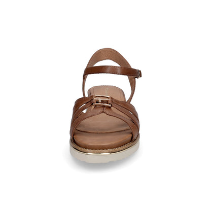 Rexara - Sandali Donna Marroni Eleganti Estivi Moderni Comfort