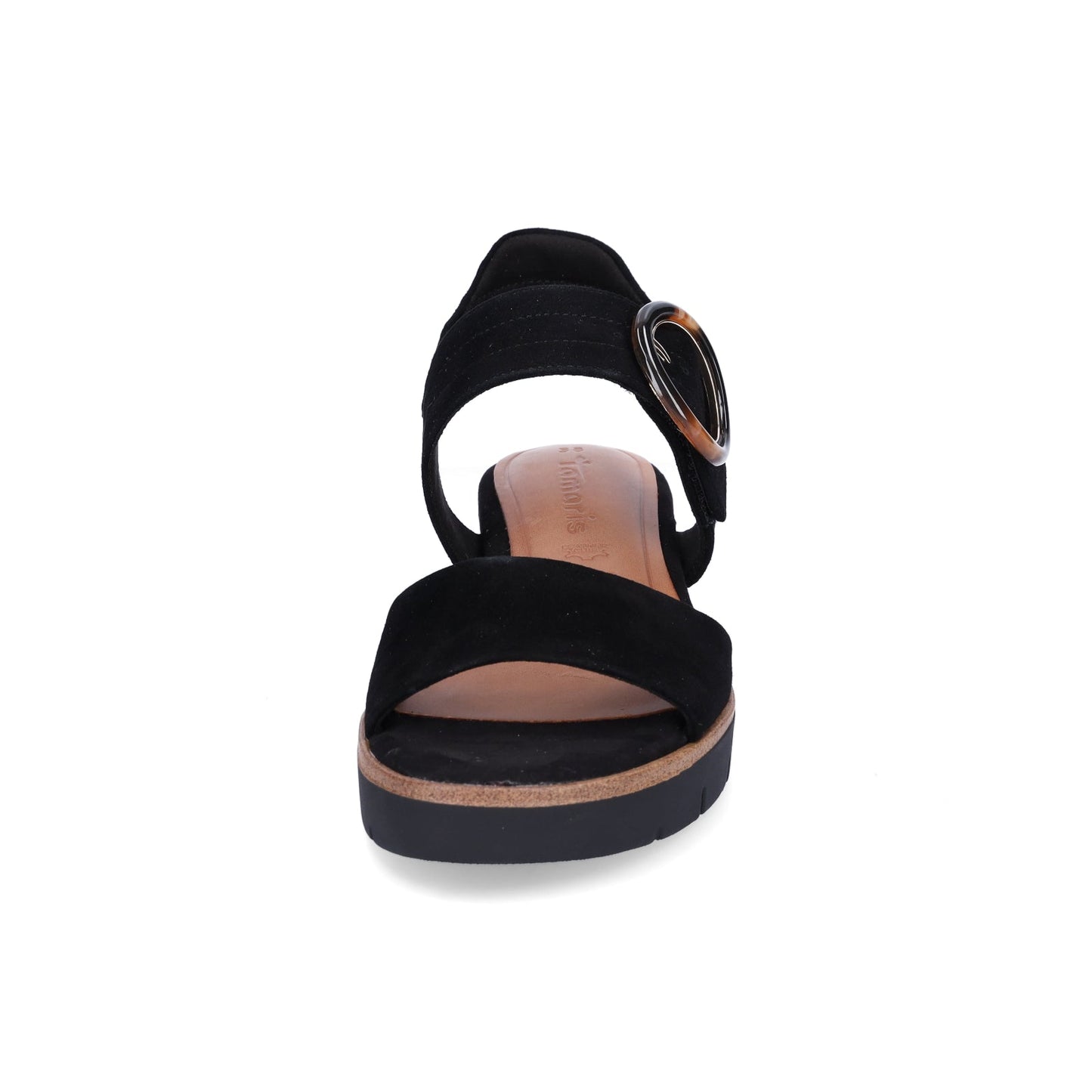 Rexeta - Sandali Zeppa Donna Tamaris Neri Eleganti Moderni