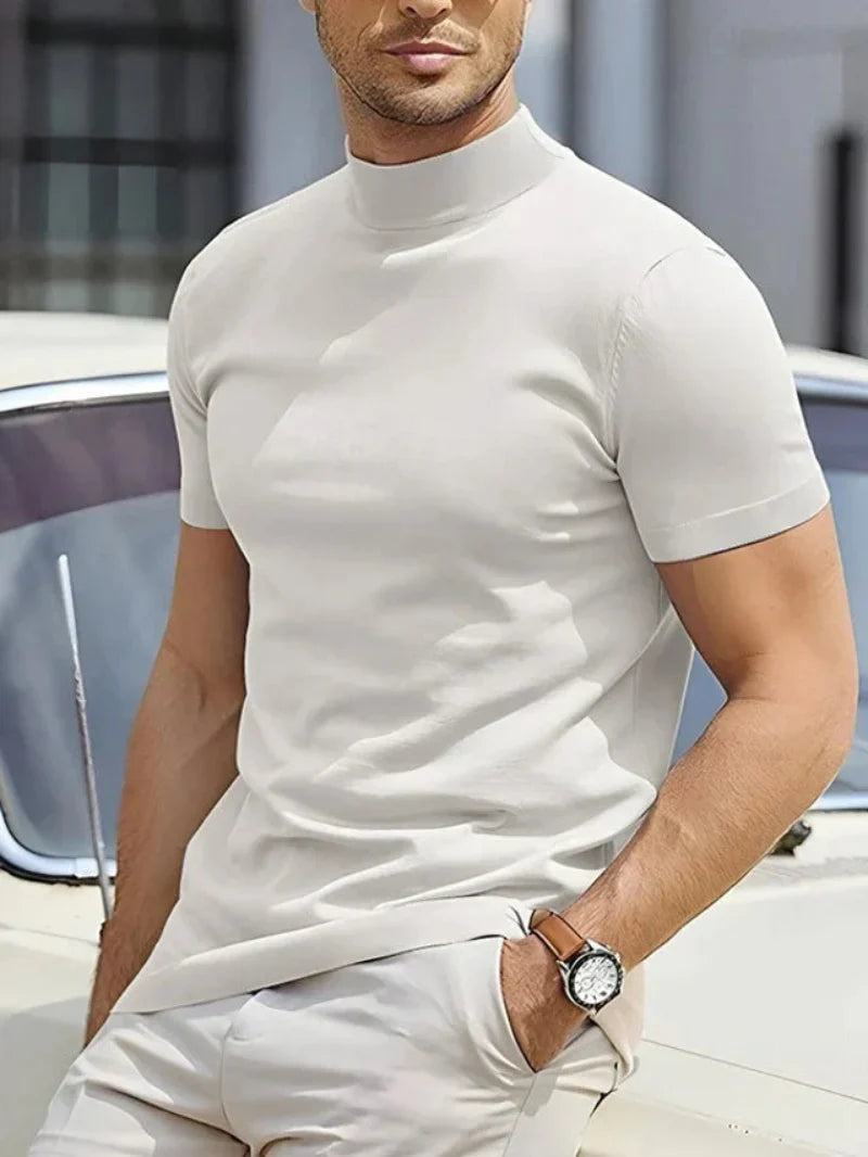 Elia – T-Shirt Da Uomo Estiva Dal Design Casual
