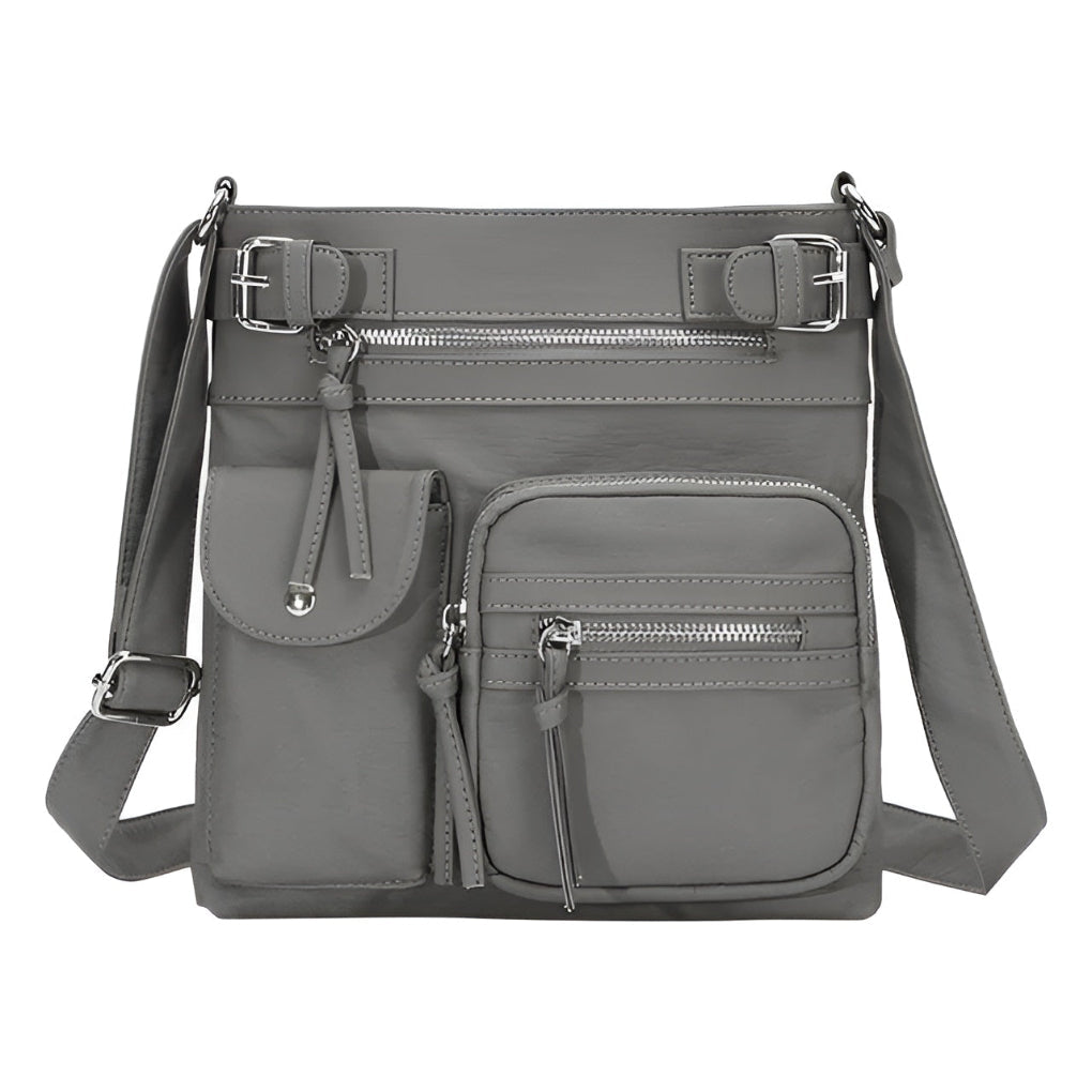 Isotta – Borsa A Tracolla Funzionale Con Pratiche Tasche Multiple