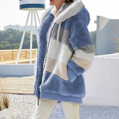 Liala - Giacca Donna in Pile Cashmere Calda e Morbida