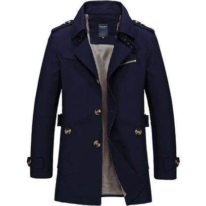 Adriano - Trench classico uomo elegante moderno urbano