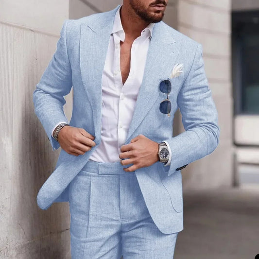 Alberto - Completo leggero elegante uomo stile estivo