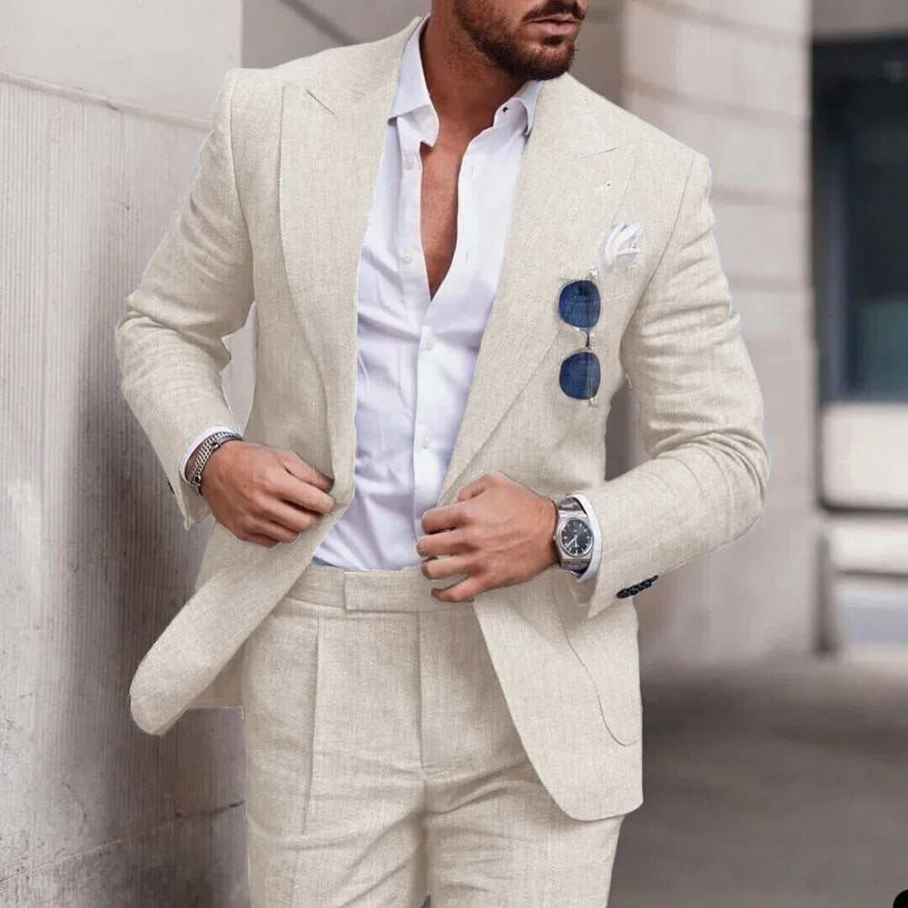 Alberto - Completo leggero elegante uomo stile estivo