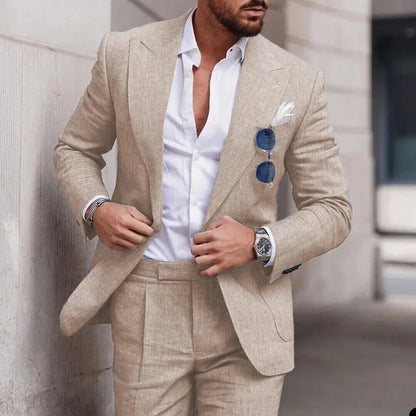 Alberto - Completo leggero elegante uomo stile estivo