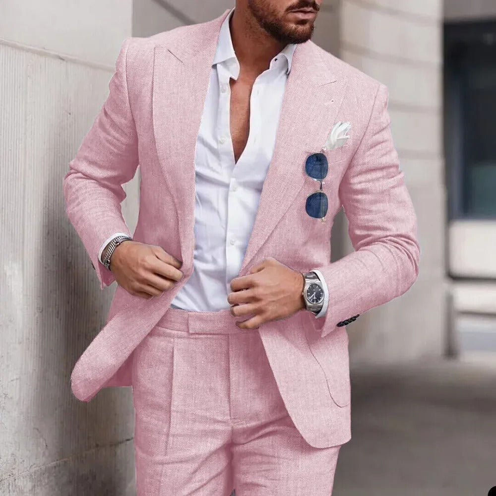 Alberto - Completo leggero elegante uomo stile estivo