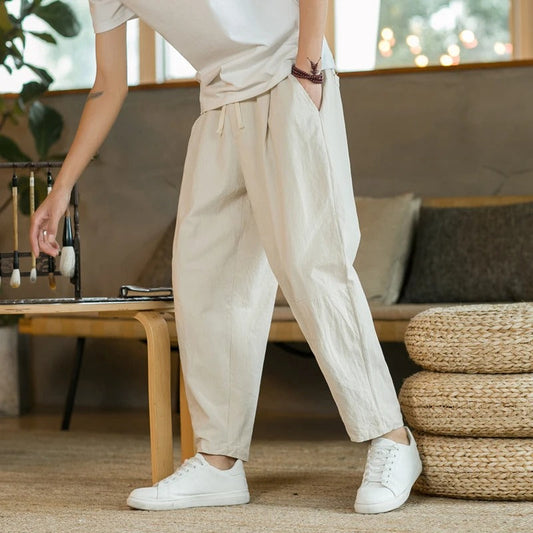 Jarno - Pantaloni Uomo Comodi Casual Eleganti Moderni