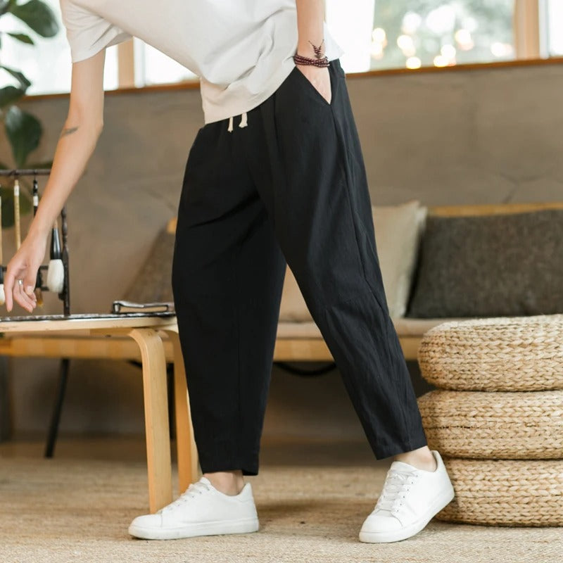 Jarno - Pantaloni Uomo Comodi Casual Eleganti Moderni