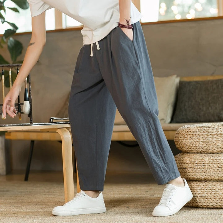 Jarno - Pantaloni Uomo Comodi Casual Eleganti Moderni