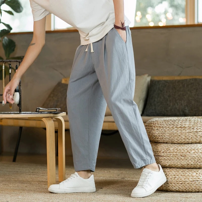 Jarno - Pantaloni Uomo Comodi Casual Eleganti Moderni