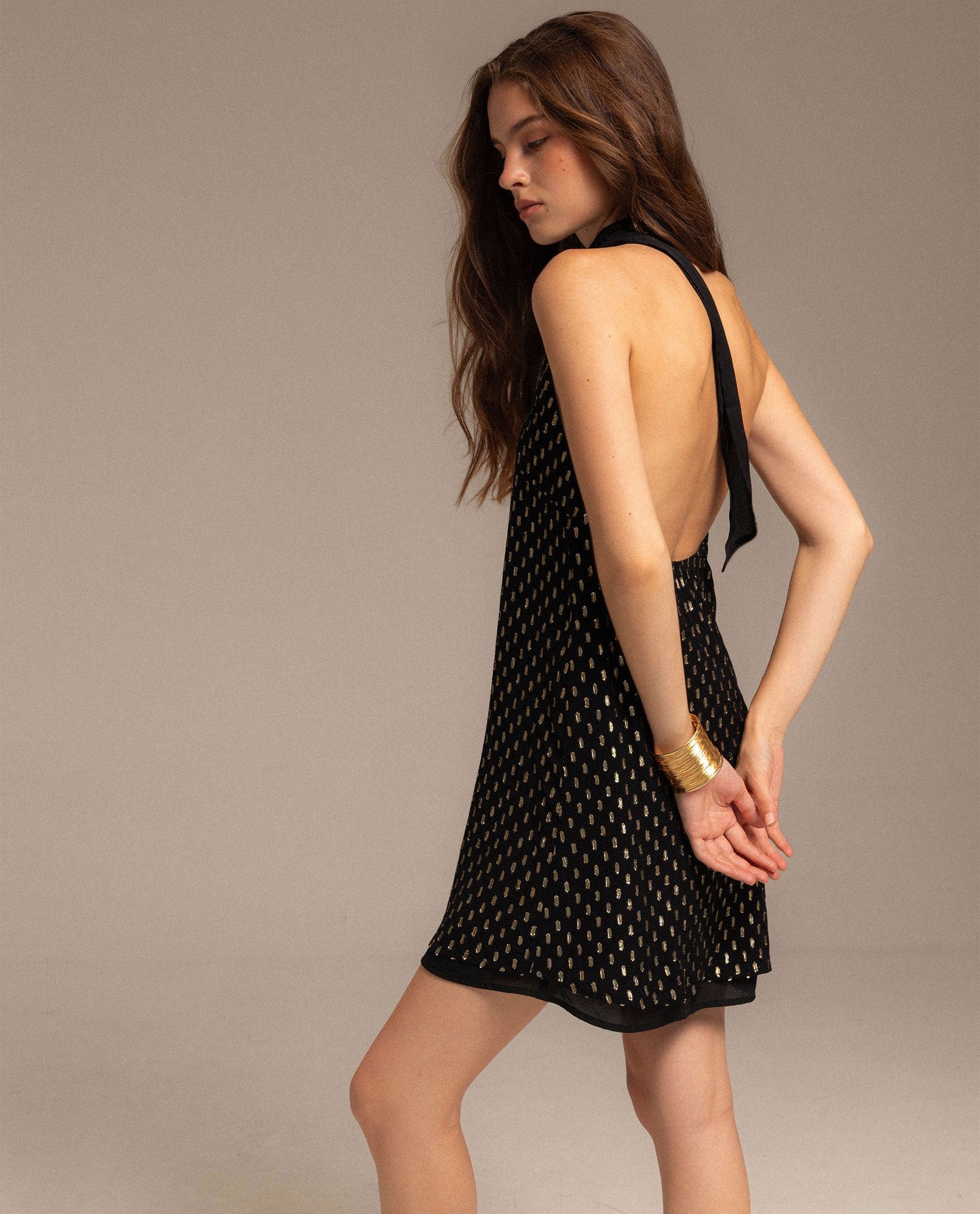 Cristiana - Vestito Nero Elegante Donna Chic e Senza Tempo
