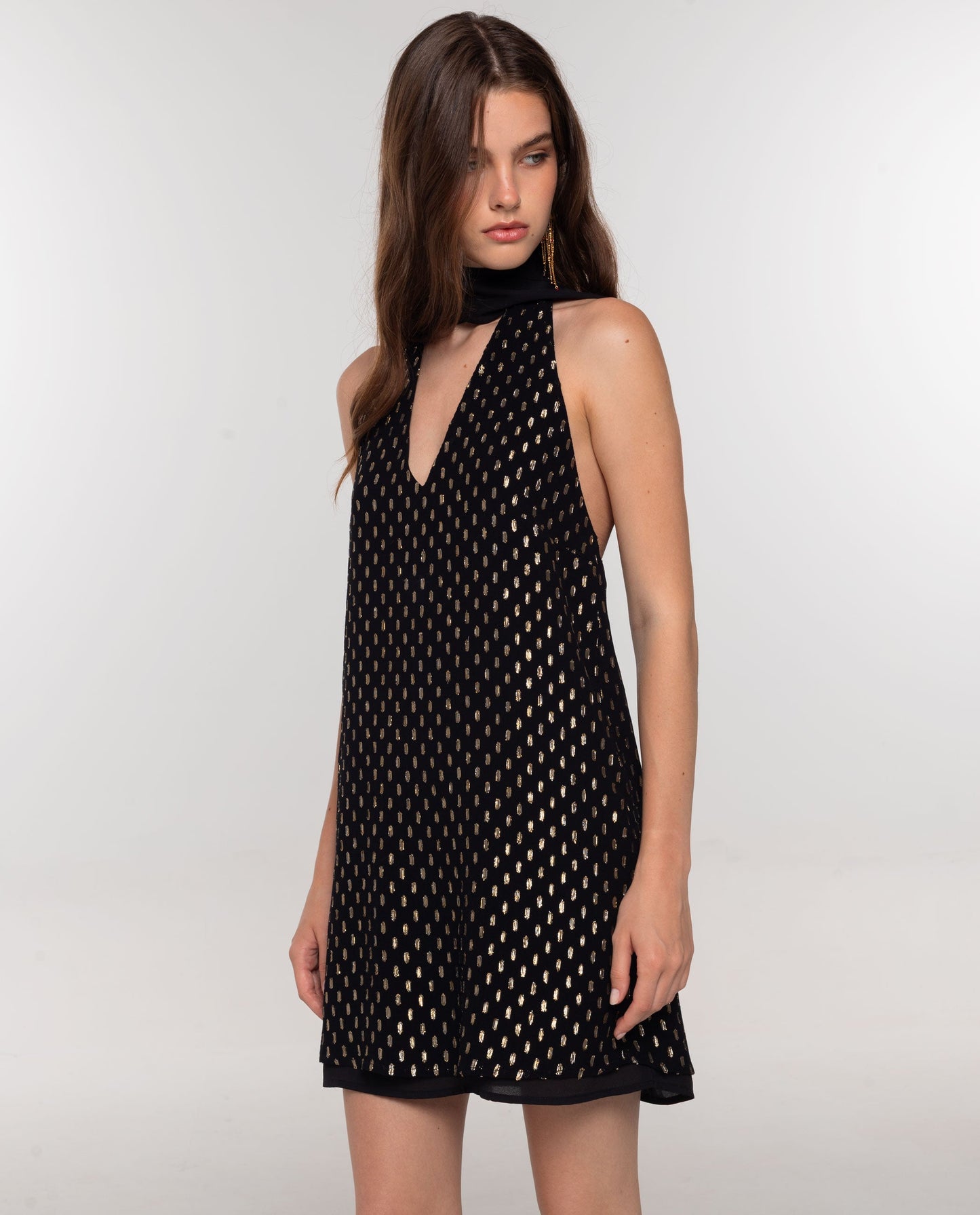 Cristiana - Vestito Nero Elegante Donna Chic e Senza Tempo