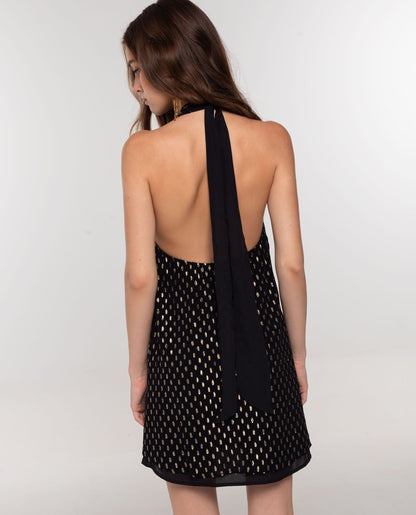 Cristiana - Vestito Nero Elegante Donna Chic e Senza Tempo