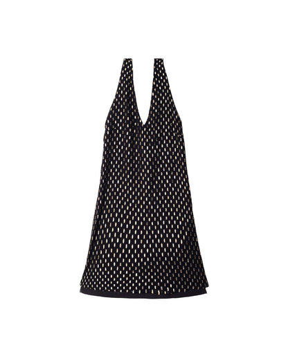 Cristiana - Vestito Nero Elegante Donna Chic e Senza Tempo