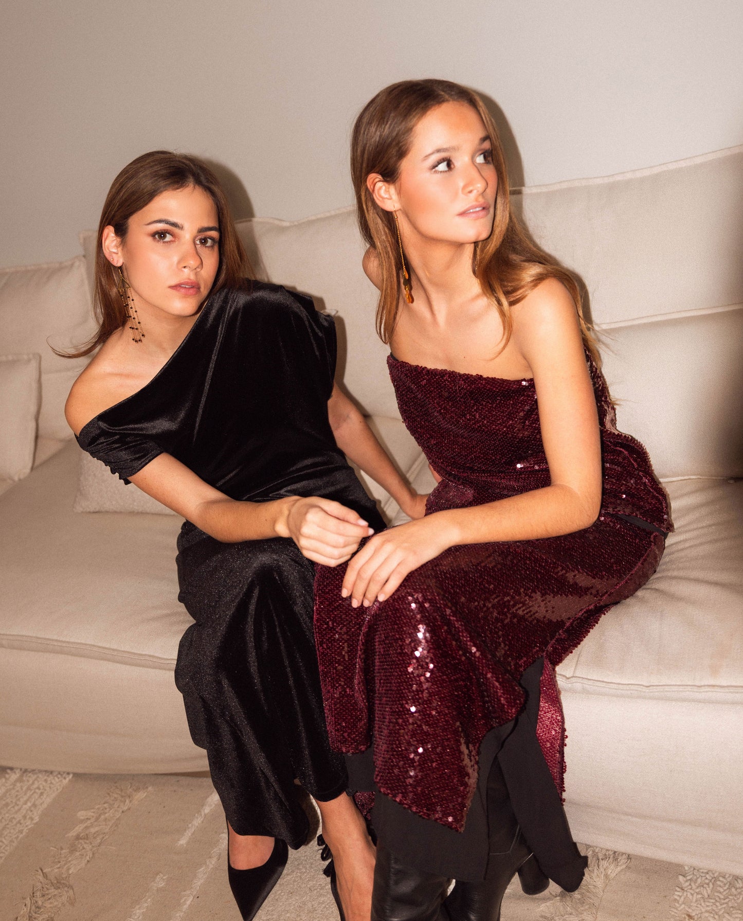 Celeste - Pantaloni Change of Plans Bordeaux Donna