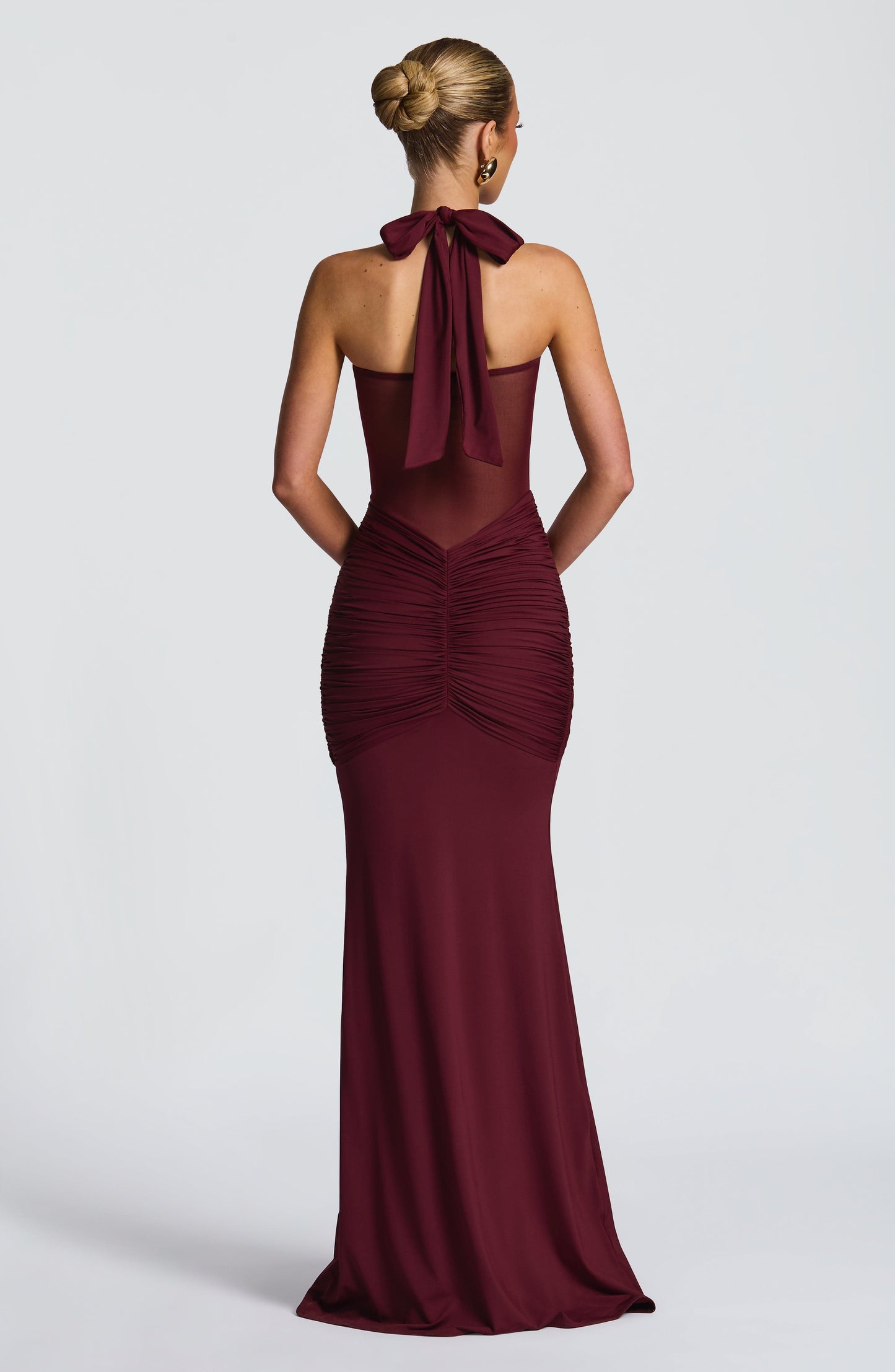 Melissa – Cherry Lacquer Vixen Abito Maxi