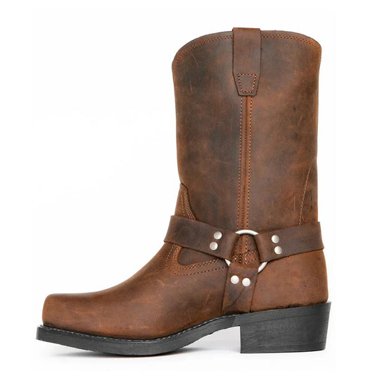 Nora – Stivali da Cowboy Moda Uomo Impermeabili